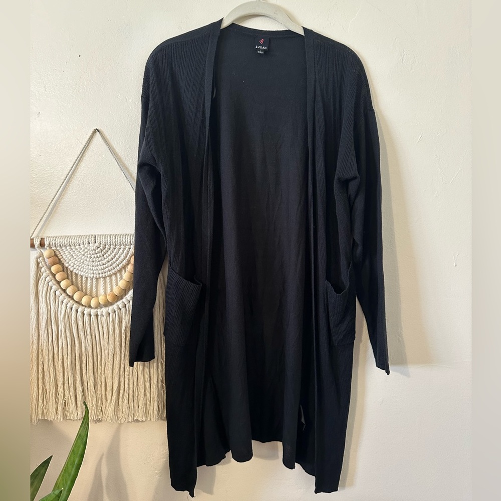 Lightweight black cardigan